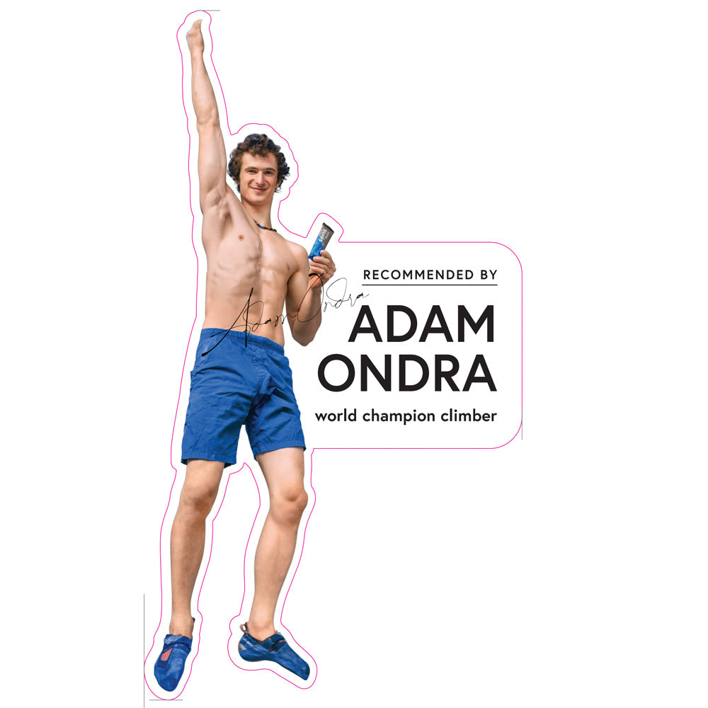 POSM Cutout Adam Ondra Recommended By